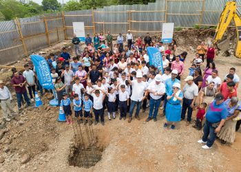 Comienza la construcción de centro escolar en Chapeltique, San Miguel Norte