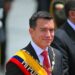 Presidente de Ecuador destaca rol de Fuerzas Armadas en «conflicto armado interno»