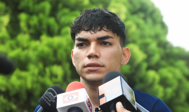 Leonardo Menjívar, seleccionado nacional. Fotos: Guillermo Martínez.