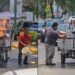 Hombre se viraliza por utilizar una Coca-Cola para apagar incendio en una motocicleta