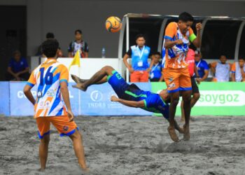 Hora de definir a los gigantes en la arena de la Liga de Fútbol Playa