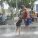 La temperatura puede llegar a los 40 °C en el país
