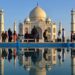 El gran Taj Mahal: Una maravilla de India para el mundo