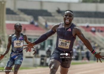 Atleta keniano Omanyala impresiona con sus 9.79 en los 100 metros