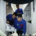 Astronautas chinos realizan pruebas espaciales de fuerza y adaptabilidad muscular