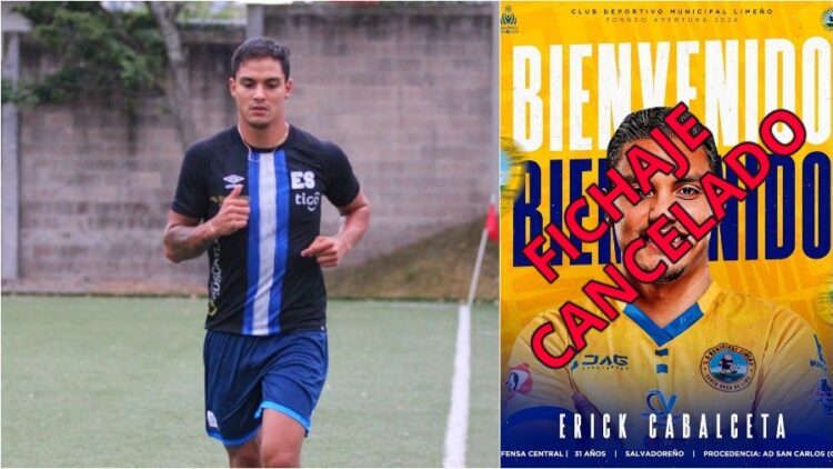 Erick Cabalceta ya no jugará con Limeño