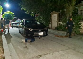 Ebrio muere atropellado tras quedarse dormido sobre la carretera en Olocuilta