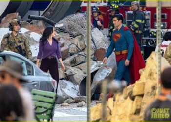 Revelan primeras imágenes del set de grabación de «Superman: Legacy»