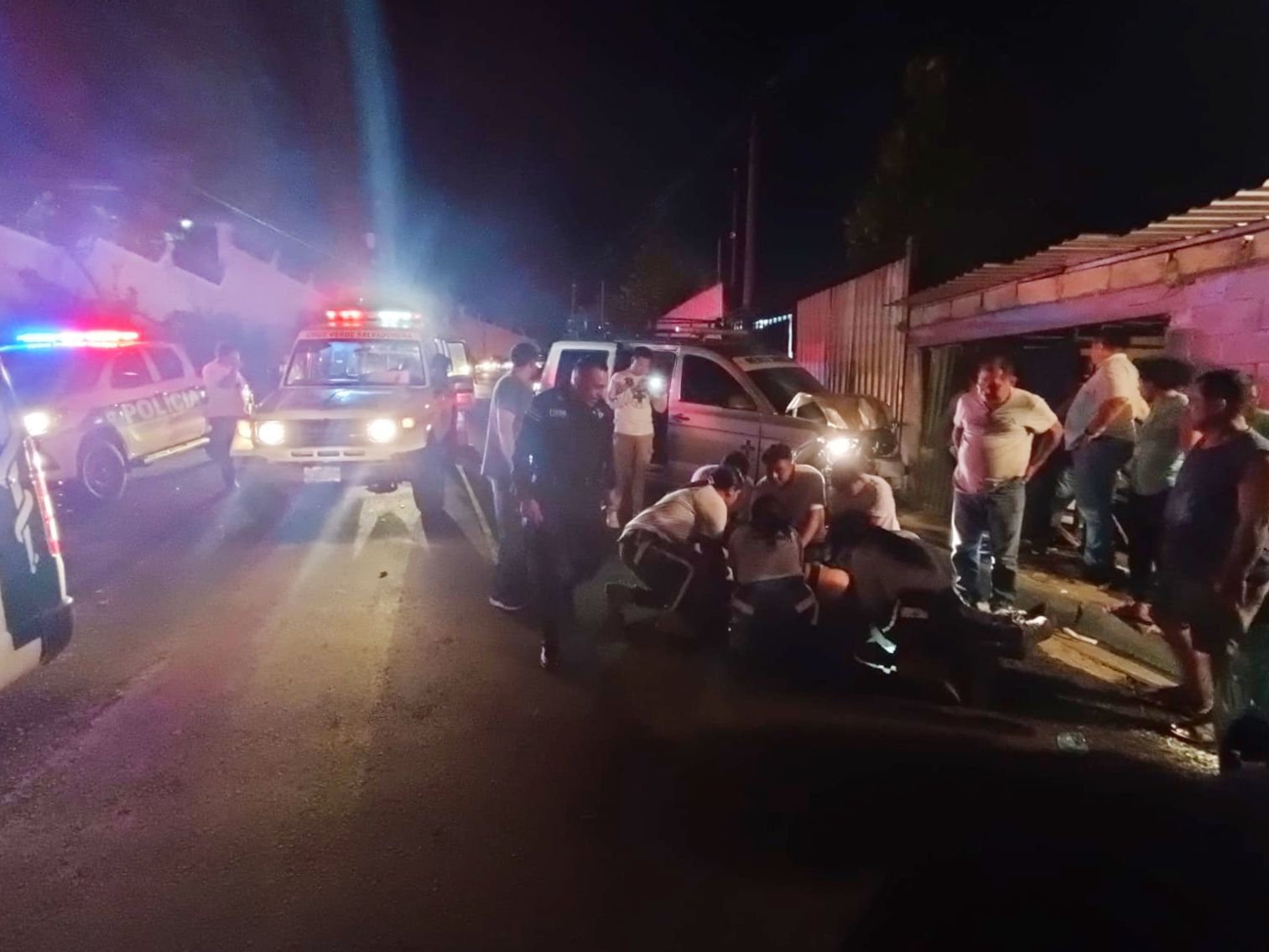 Accidente De Tránsito En Mejicanos Deja Varios Lesionados Diario El Salvador 9906