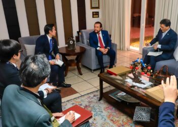 Japón reitera su amistad y cooperación con El Salvador