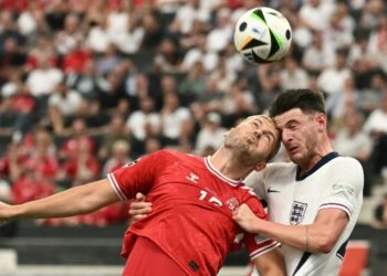 Inglaterra se frenó con un empate ante Dinamarca