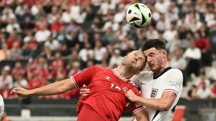 Inglaterra se frenó con un empate ante Dinamarca