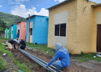 Construcción de 100 viviendas en San Vicente está en la última etapa