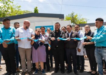 Reconstruyen la unidad de salud de El Divisadero