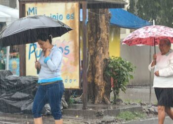 Temporal de lluvias continuará en algunas zonas de El Salvador