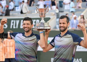 Marcelo Arévalo es bicampeón en el Roland Garros