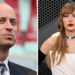 Príncipe Guillermo de Inglaterra celebra su cumpleaños en un concierto de Taylor Swift