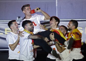 Indignación en Gibraltar por cánticos de los futbolistas españoles