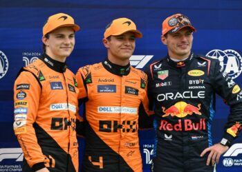 McLaren copa la primera línea en Hungría por delante de Max Verstappen