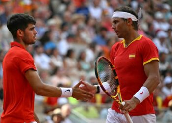 Nadal y Alcaraz se consolidan en dobles del tenis olímpico; Gauff eliminada