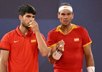Nadal pierde en dobles junto a Alcaraz y se despide de París-2024