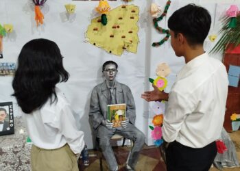 Estudiantes santanecos promueven la literatura nacional