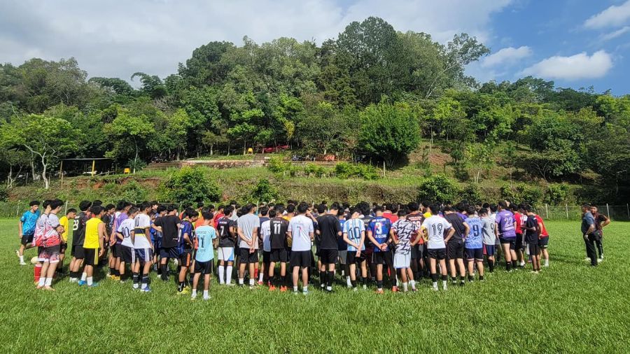 Cacahuatique contó con más de 250 jovenes para sus divisiones menores