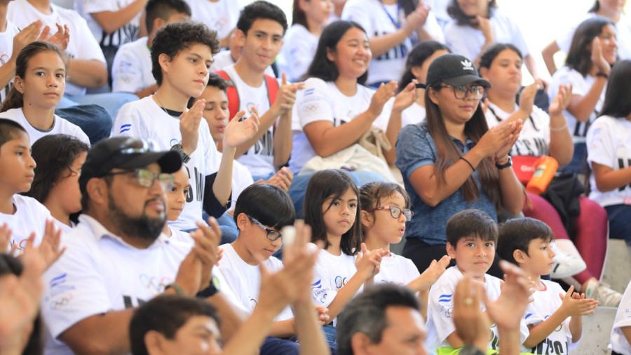 Este miércoles, el Comité Olímpico de El Salvador realizó el Olympic Fest, en el parque Cuscatlán