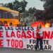 Guayaquil, con protestas por alza al precio de la gasolina