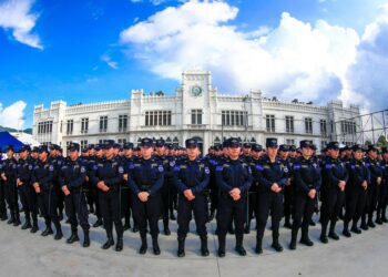 Policía Nacional Civil incorpora a 247 nuevos elementos a sus filas