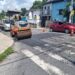 Obras Públicas repara calles de Ayutuxtepeque que fueron afectadas por las lluvias