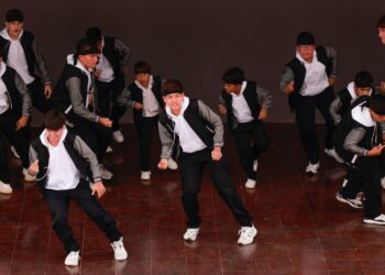 Niños y jóvenes participaron en la «Danza Moderna» que realizó el ISTU en Santa Ana