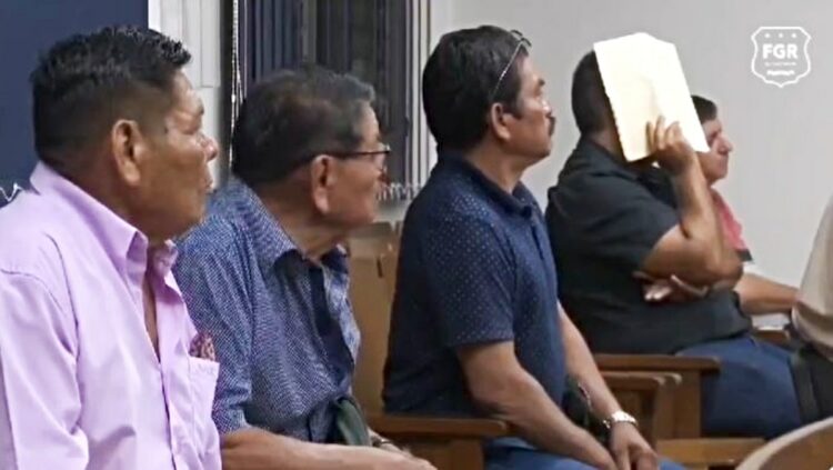 Los exfuncionarios enfrentaron audiencia el miércoles 3 de julio de este año.