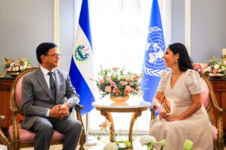 Coordinación. El Salvador y UNITAR continuarán con el fomento de la lactancia. Foto: Diario El Salvador.