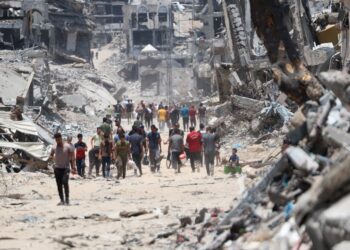 Destrucción y desolación tras la retirada de las tropas israelíes de Shujaiya en Gaza