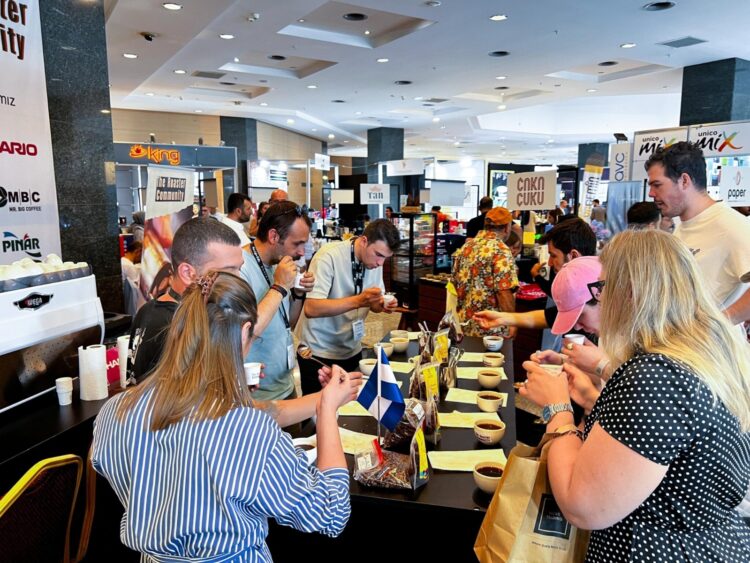 La Coffex Ístanbul es la feria internacional de café más importante de Turquía en donde los visitantes buscan nuevas oportunidades comerciales. Fotos / Diario El Salvador.