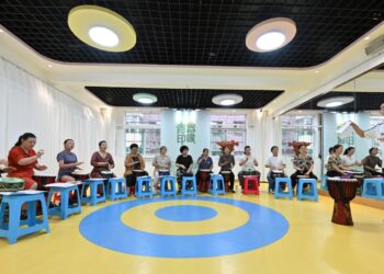 Un jardín de infancia en China se convierte en un centro para ancianos