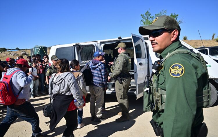 Migración. El presidente Biden ha querido
demostrar que tiene el control de la frontera. Foto AFP.