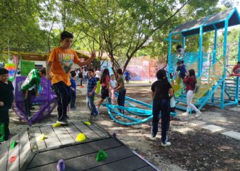 Entregan dos parques remodelados en San Miguel