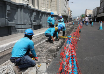 El corredor Rubén Darío, en el Centro Histórico de San Salvador, estará listo a final del año