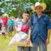El Gobierno entrega alimentos a familias de San Buenaventura, Usulután