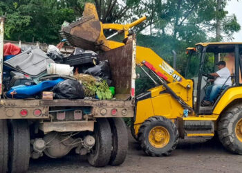 Retiran más de 40 toneladas de basura en San Miguel